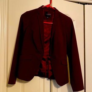 The Limited Brown and Creme Stripe Blazer. Size 2 in bungurdy